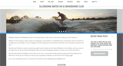 Desktop Screenshot of ellinghamwaterski.co.uk